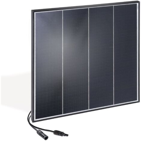 esotec monokristallines Solarmodul, 50Wp, 38V, MC4, Alurahmen, wetterfest 131076
