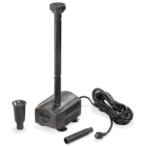 Esotec – Pompe immergée bassin 12-18V – Débit 650-875 L/h – Protection IP68 – Longueur câble 5m – Pour applications solaires - PRO 650-870 L