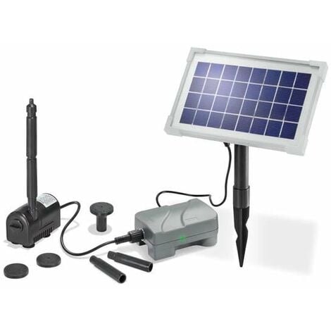 Esotec Pompe solaire Rimini Plus - batterie et module solaire - 175 L/h