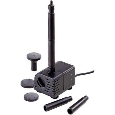 Esotec – Pompe solaire submersible 330 l/h – Hauteur de refoulement 0,9 m – Tension 6-9 V DC – Protection IP68 – 101756