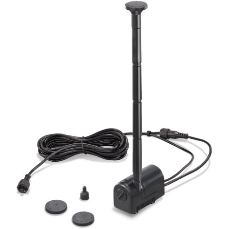 esotec Solar Ersatzpumpe Teichpumpe Fountain 160/230 mit Sprinklerset 101988