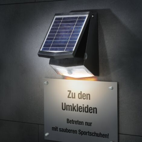 esotec Solar lampe d'orientation murale pour extérieur 102270