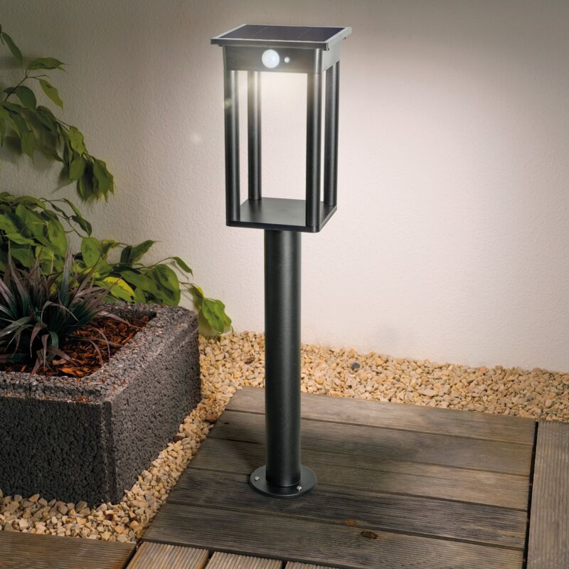 Esotec - Solar Lanterne sur pied Termoli 66 cm avec capteur IP44 outdoor 102757