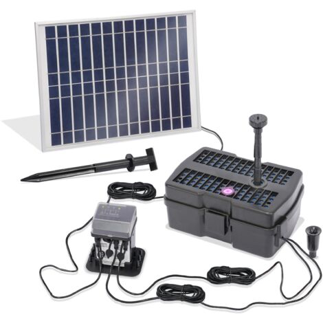 esotec Solar Teichfilter mit UV-Lampe 12/80 mehrstufige UV-Filterbox 101204