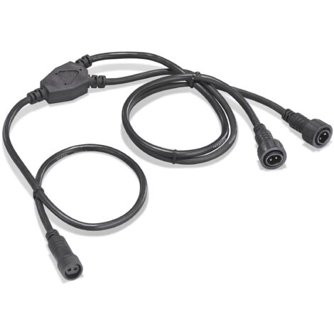 esotec Y-Verteiler 2-Pin groß Solar Teichpumpen Akkuboxen Adapterkabel 101835