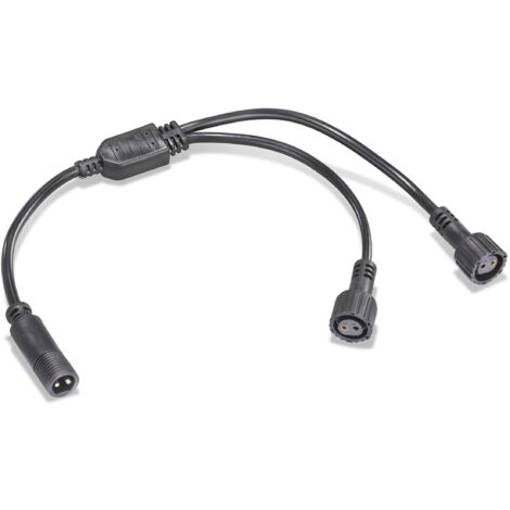 esotec Y-Verteiler 2-Pin klein Solar Teichpumpen Akkuboxen Adapterkabel 101834