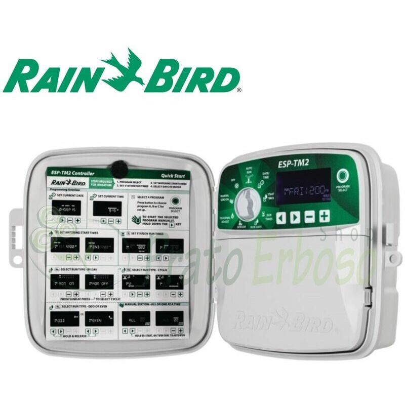 

ESP-TM2 - Controlador de 8 estaciones al aire libre de WiFi compatible