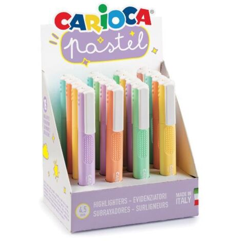 Esp.16Pz Evidenziatori Carioca Pastel 43035 X1