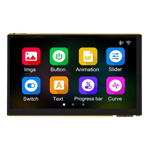 ESP32 P4 Development Board 7inch Display 7 Inch TouchScreen Onboard ESP32-C6/Camera-Port/Speaker-Port