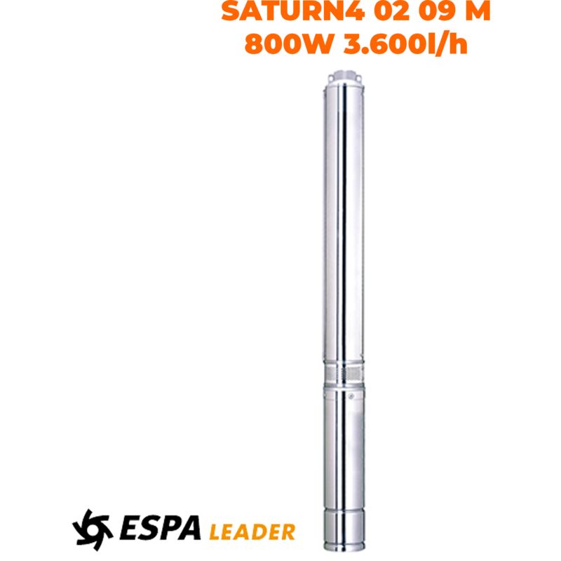 Pompe a eau submersible SATURN4 02 09M 800W 3600l/h - Espa Leader
