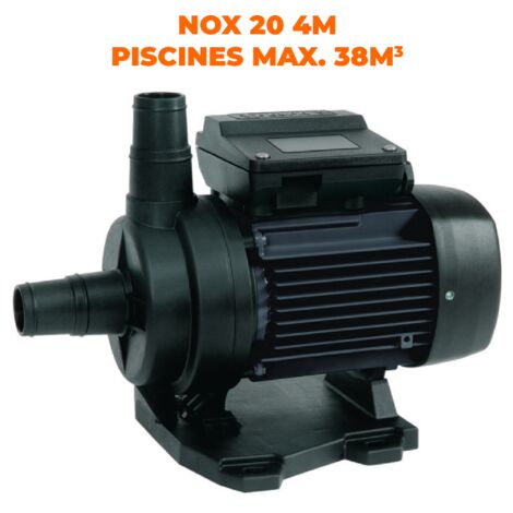 Espa – Pompe pour piscine 0,20 CV – Débit max 5,3 m3/h – Mono-phasée 230V – Amorçage automatique – IPX5 pour filtration jusqu'à 38m³