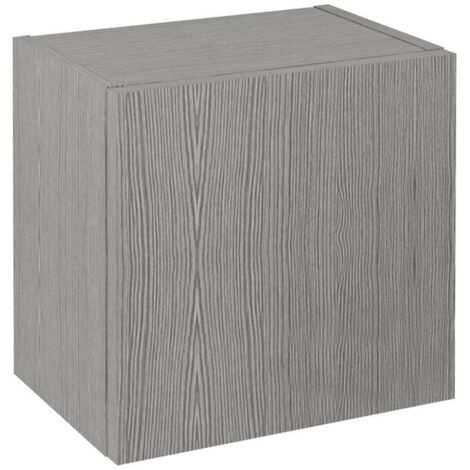ESPACE Unité de stockage 35x35x22cm, 1x porte, chêne gauche/droit/argent