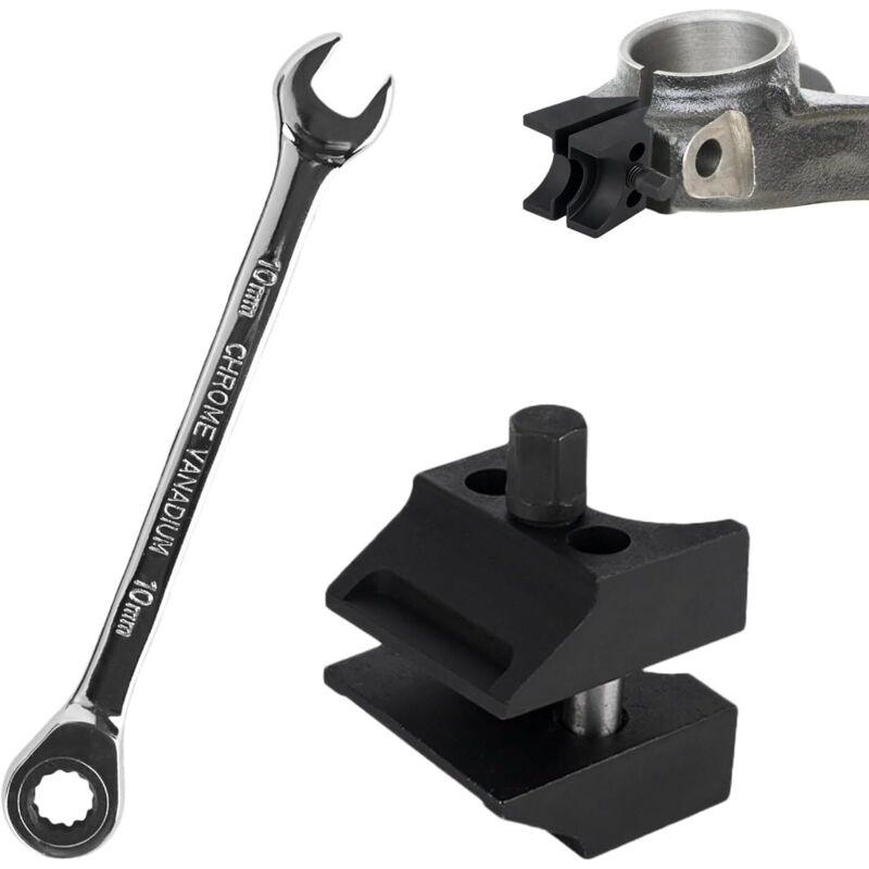 Espaciador de amortiguador, espaciador de articulación universal con llaves de apriete, fácil de quitar e instalar, compatible con la mayoría de los