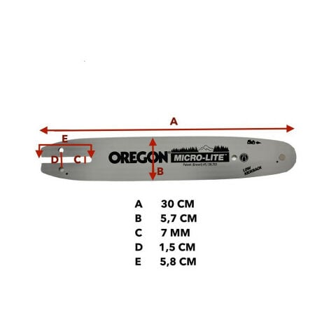 AUTRES ESPADA MOTOSIERRA OREGON 3/8" LP 1,1 mm (0,043") 40E