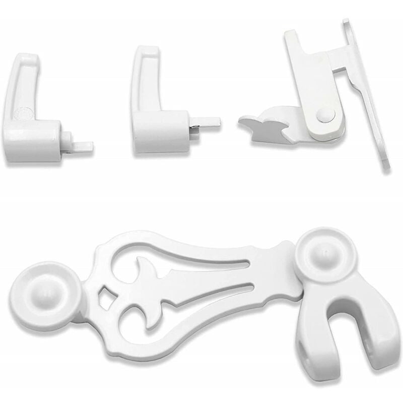 Espagnolette Alliance de volet roulant battant avec embouts courts de sécurité