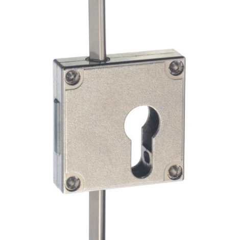 Espagnolette JUNIE 40 mm pour cylindre européen métal réversible