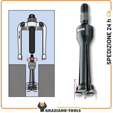 Espansore per interni 3/8 beta 1544/c - 40/75