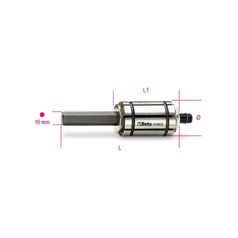 beta 1476c/1 dilatateur de tuyau d'échappement - 30-42 mm