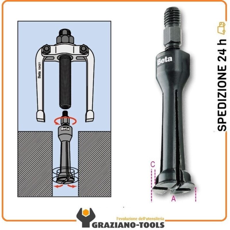 Espansore per interni m10 Beta 1544 - 5/7