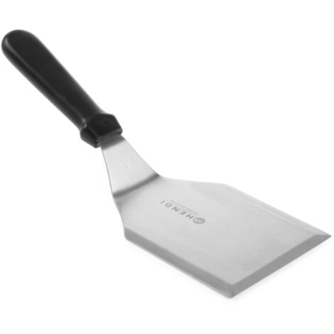 Espátula angular para asar hamburguesas 107x305mm - Hendi 855652