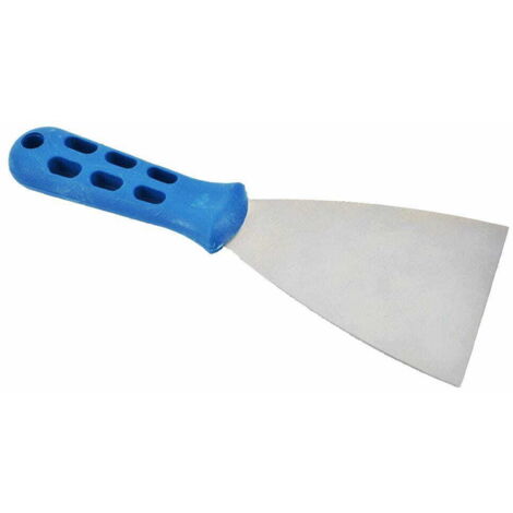 ESPÁTULA DE ACERO INOXIDABLE AWTOOLS 120 mm MANGO DE PLÁSTICO
