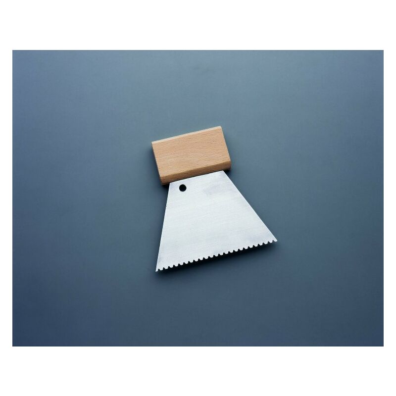 

Barbosa - ESPATULA ENCOLAR DENTADA ACERO MANGO MADERA 120 MM