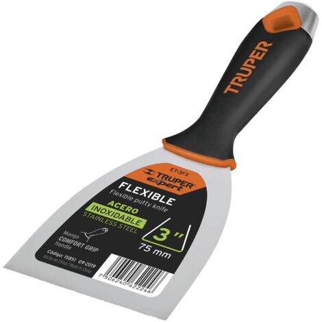 Espátula flexible de acero inoxidable - 8 cm