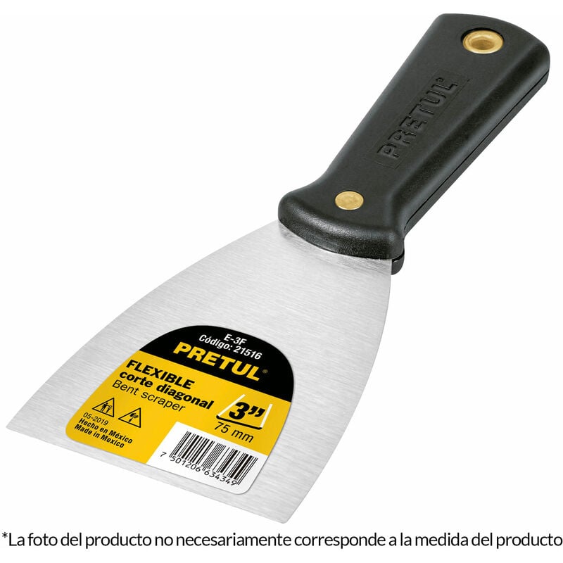 

Espátula 100mm, flexible Pretul