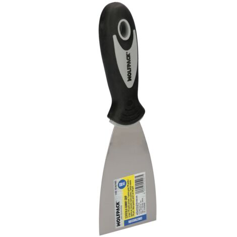 Espatula Mango Gummy Grip Hoja 60 mm. Espatula Yeso, Espatula Pintor, Espatula Masillas, Espatula Pladur, etc.