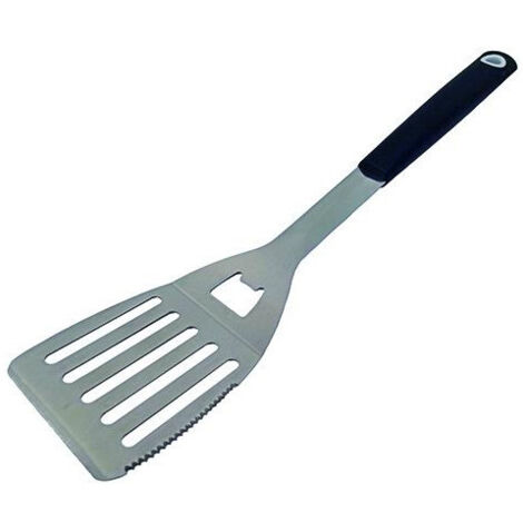 Espátula para barbacoa Sandri, mango de acero inoxidable y mango de PP, 42 cm
