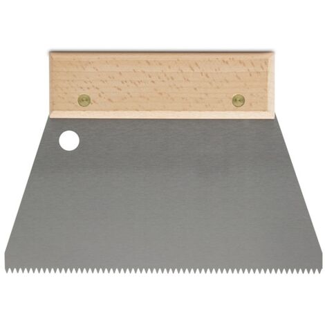 ESPATULA-PEINE ACERO 18 CM. (3 X 3) TRIANGULAR - RUBI