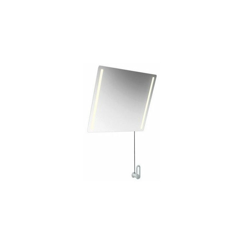 

Espejo basculante LED basic B: 600 mm H: 540 mm negro profundo