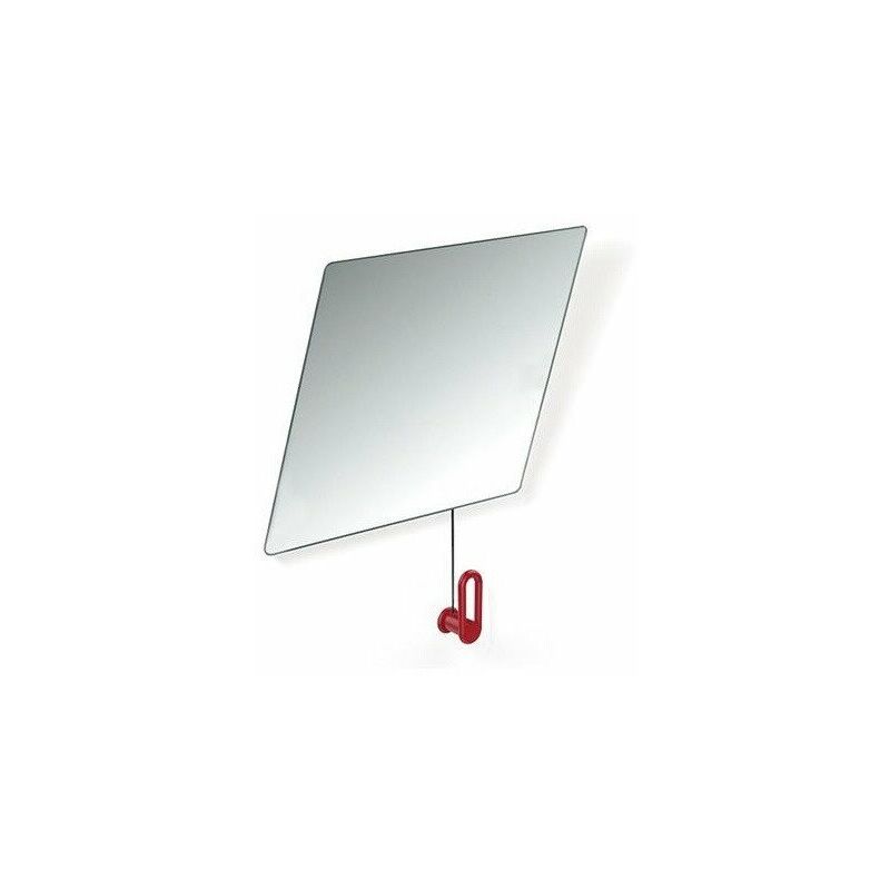

Espejo basculante SERIE 801 de 600mm de ancho. 540 mm de altura rojo rubí