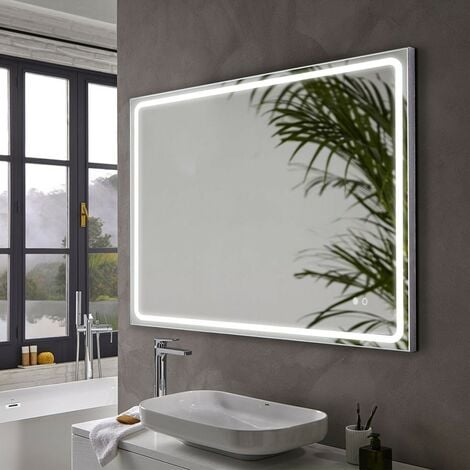 Espejo con luz LED Deva (41x70 cm.) - Focco 