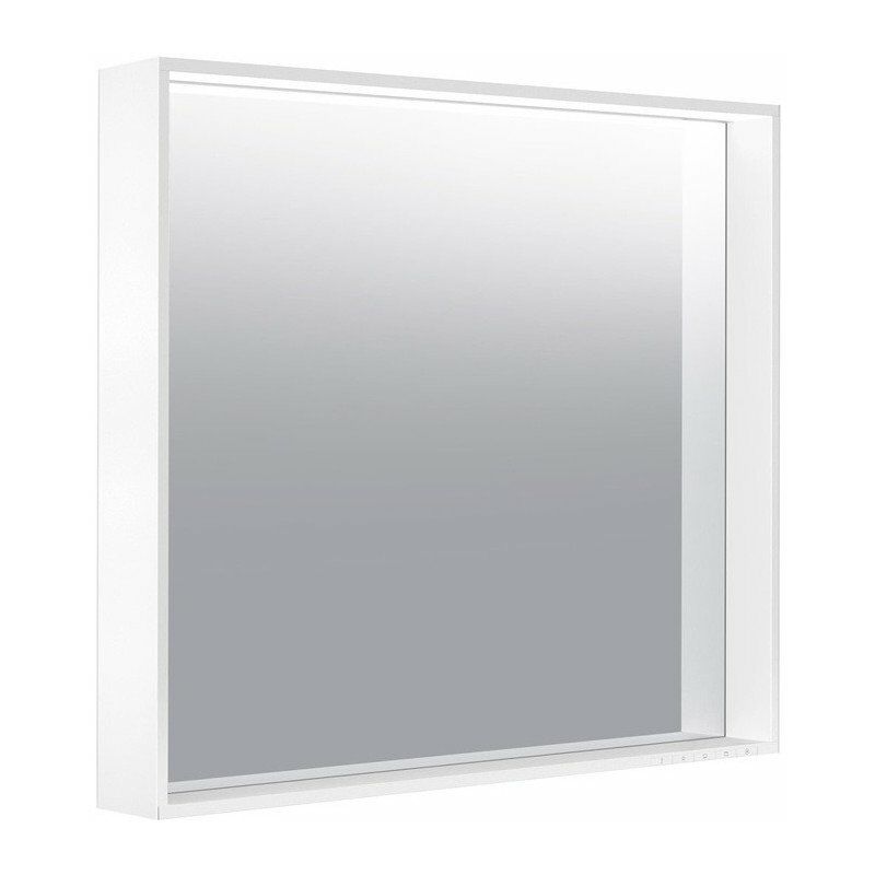 

Keuco - Espejo con luz X-Line 800x700x105mm trufa