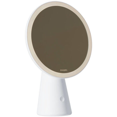 Espejo Cosmético de Maquillaje con Luz Philips Mirror DSK205/ Blanco