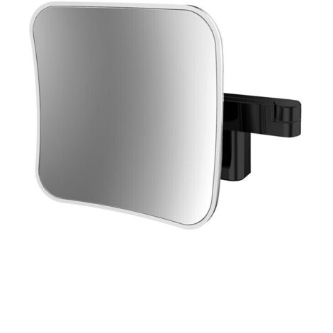 Espejo de afeitado y maquillaje emco LED, aumento: 5x, angular,