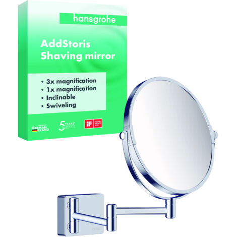 Espejo de afeitar AddStoris de hansgrohe, 41791000