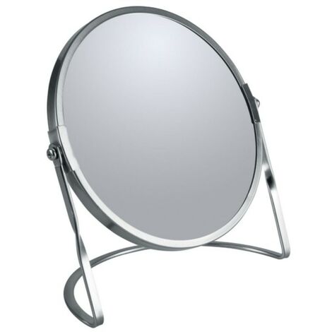 Espejo De Maquillaje Con Ventosa Y Espejo De Aumento 20x Color Del Marco  Dorado