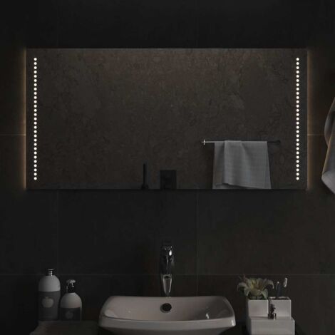 Espejo de baño con LED 100x50 cm vidaXL