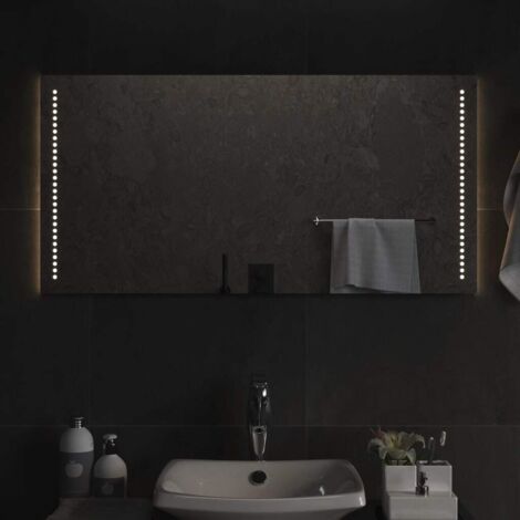 Espejo de baño con LED 50x100 cm