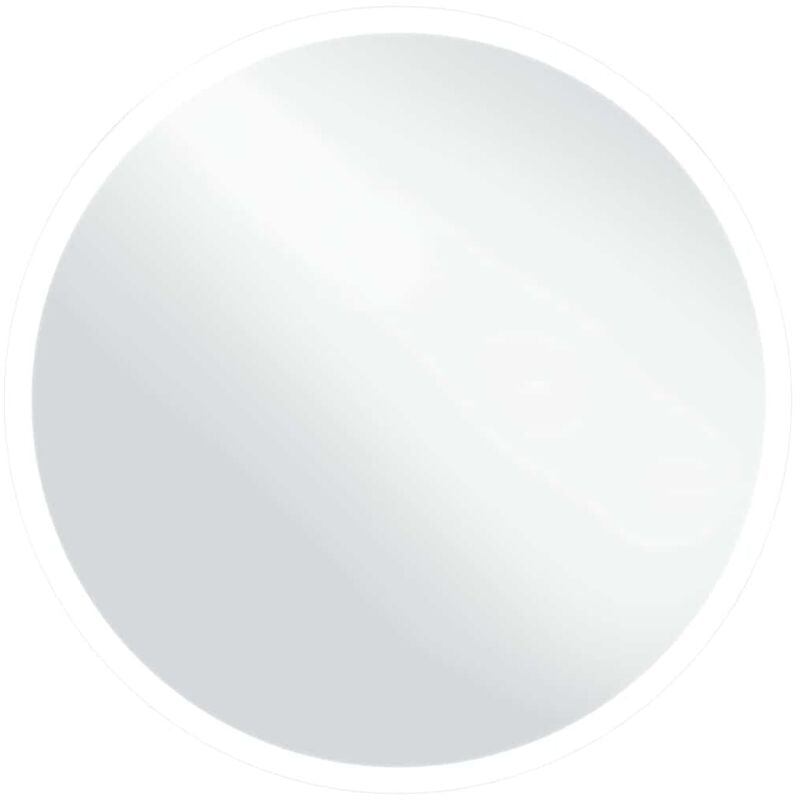 

vidaXL Espejo de baño con LED 60 cm - Plateado