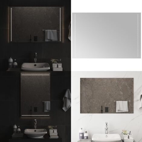 Espejo de baño con LED 60x90 cm - Espejo de baño impermeable - Espejo de baño IP65