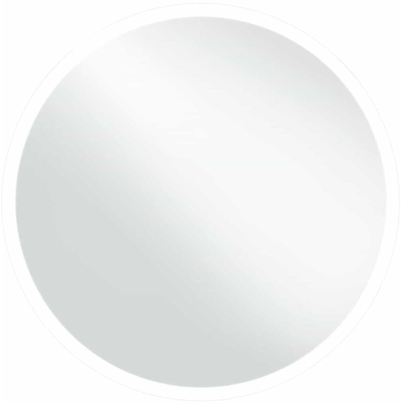 

vidaXL Espejo de baño con LED 70 cm - Plateado