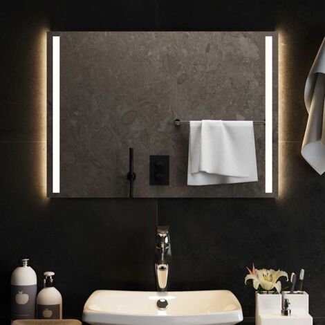 Espejo de baño con LED 70x50 cm vidaXL