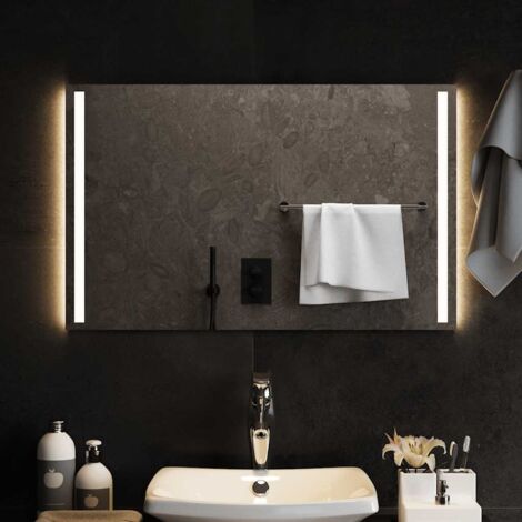 Espejo de baño con LED 80x50 cm