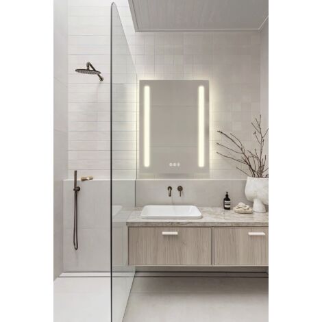 Espejo De Baño Duplo Connect 120X80, APP, Antivaho y Bluetooth