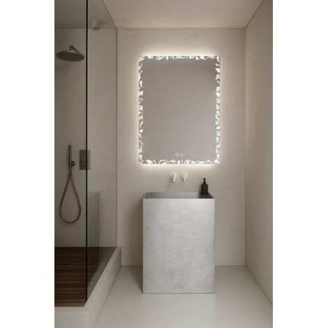 Espejo De Baño Koi Plus 80X80, APP y Antivaho