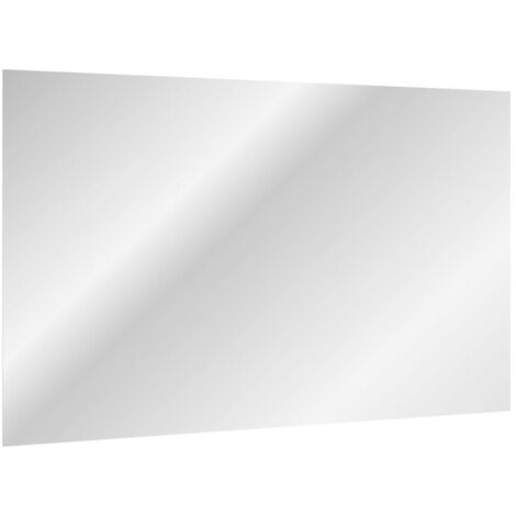 Espejo de baño LED rectangular 120x80 cm diseño moderno