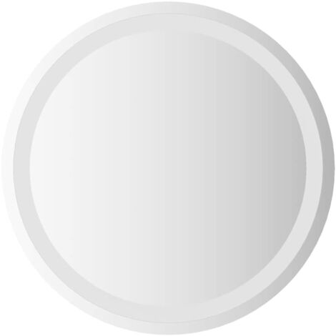 Espejo de baño LED redondo 50 cm vidaXL